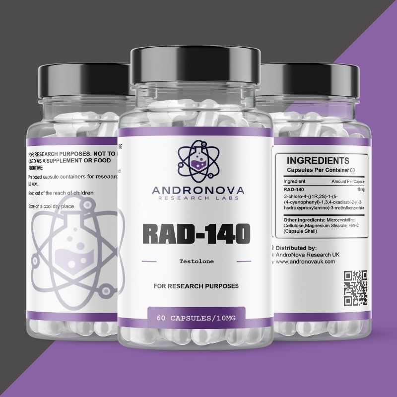 AndroNova RAD-140 Testolone 60 Capsules